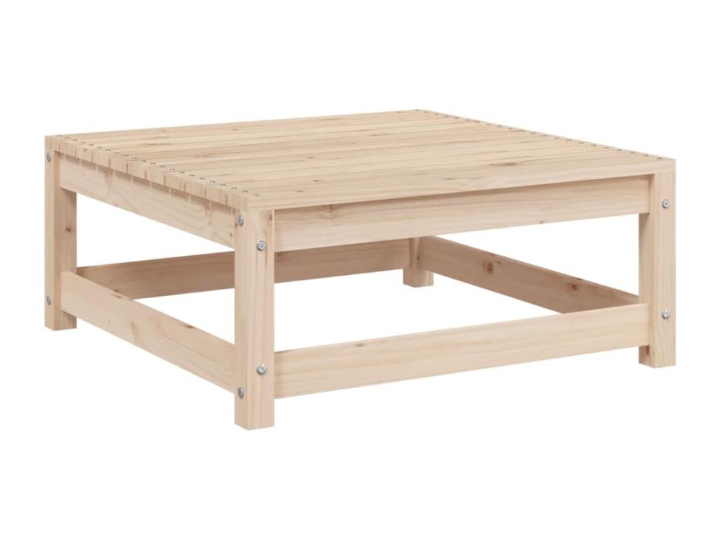 6-piece garden furniture set made of solid pine wood