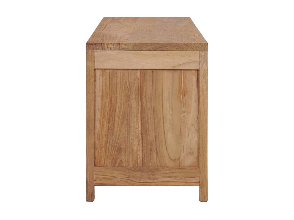 TV stand 115x30x40 cm Solid teak wood