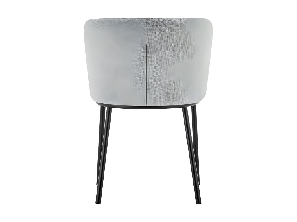 'Meublita' chair, light grey fabric, dimensions H76 x W52 x D54, ideal for your kitchen or dining room