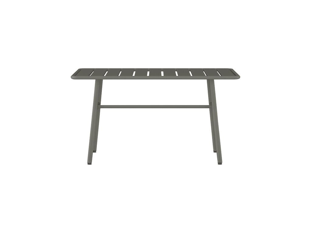 Metal garden coffee table - Anthracite grey - Meublita