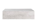 2-piece wall-mounted drawer shelves, concrete grey, 40x23.5x10 cm, MDF