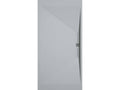 Grey 7035 Smooth Finish Shower Tray Meublita SIDE with Colour Grid - 210x80 cm
