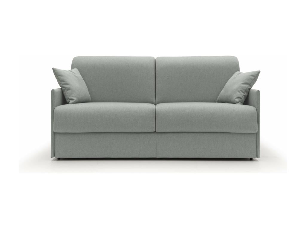 Meublita Convertible Sofa Bed in Waterproof Fabric T13 149 cm Matte - 120x197 Grey