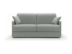 Meublita Convertible Sofa Bed in Waterproof Fabric T13 149 cm Matte - 120x197 Grey