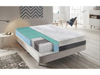 Pocket spring mattress - memory foam - 9 zones with removable cover, Meublita model 80x190 cm
