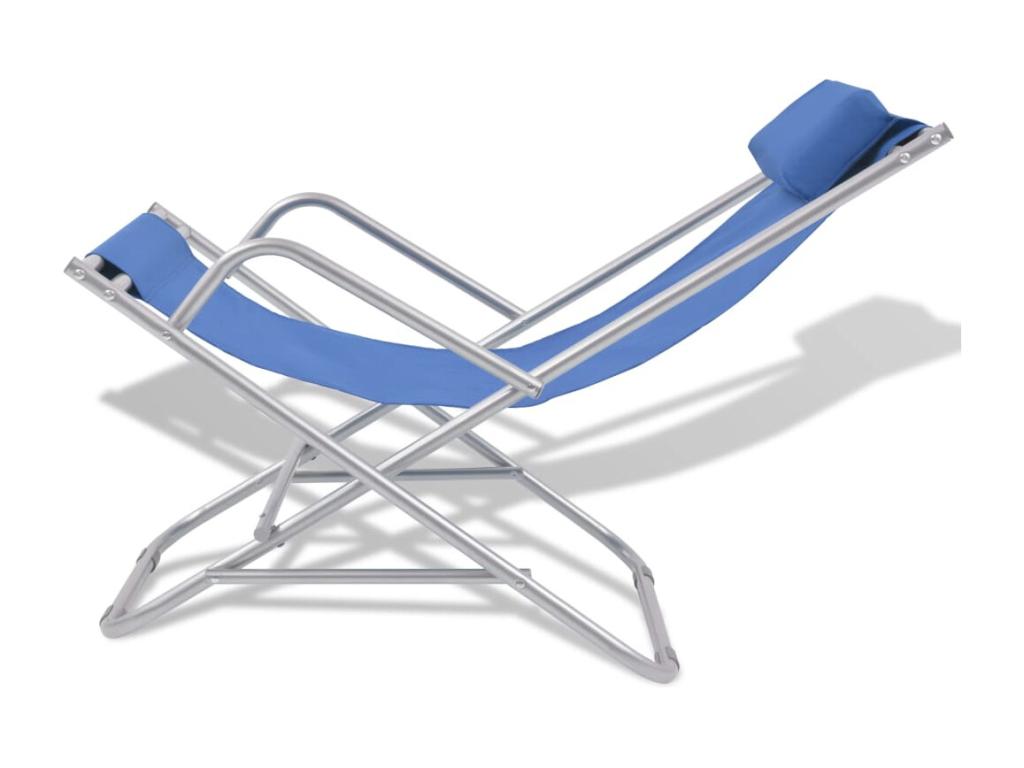Blue reclining patio chairs 69x61x94 cm 02 0011902