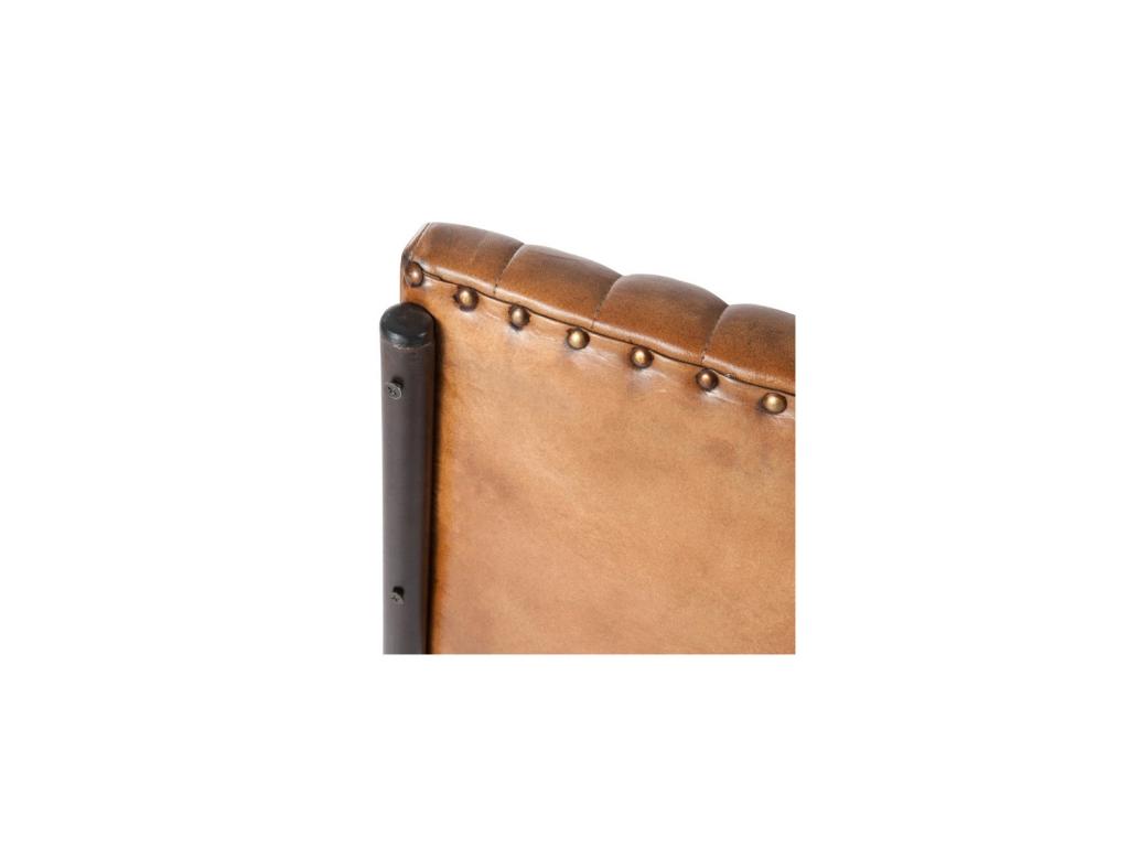 Vertchez Cognac Leather Chairs - Vertchez