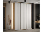 Meublita 6 Sliding Door Wardrobe 235.2/180/60 3 Doors Meublita/White/Silver