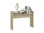 Meublita Oak Console Table 105x30x80 cm Chipboard