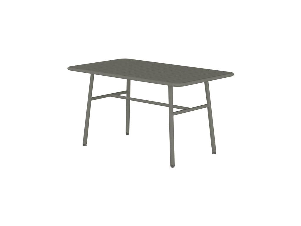 Metal garden coffee table - Anthracite grey - Meublita