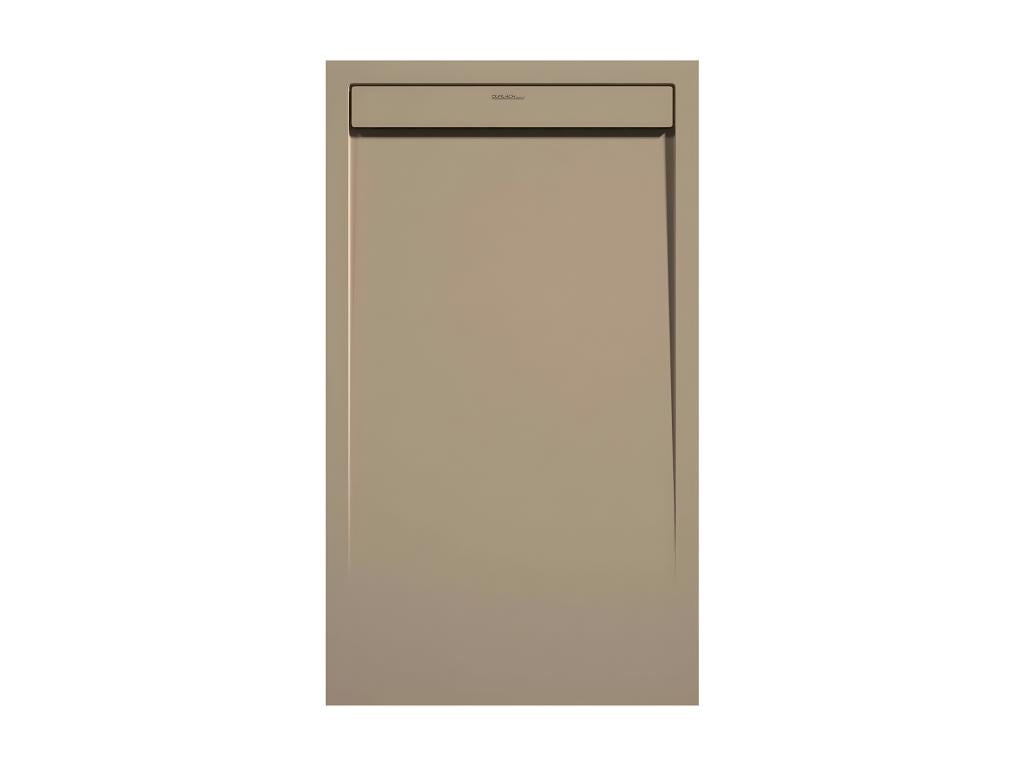 Meublita shower tray, smooth finish, Meublita SMART, coloured grid - 130x80 cm