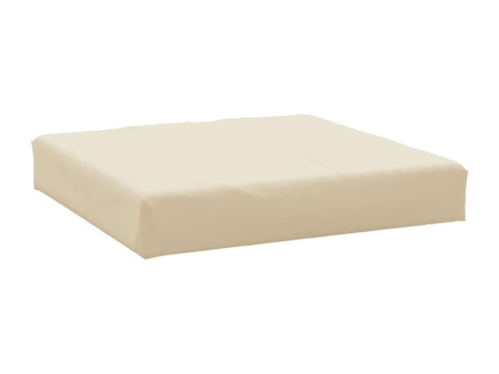 3-piece beige pallet cushions in Vertchez fabric