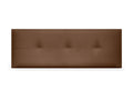 Meublita Faux Leather Headboard with Buttons 160x50cm for 150/160cm Beds - Clay