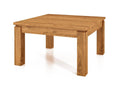 Meublita - Coffee table 100x100 in natural oiled wild oak