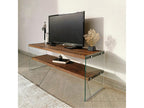 Rhine design TV stand in walnut color, 120x45x35cm