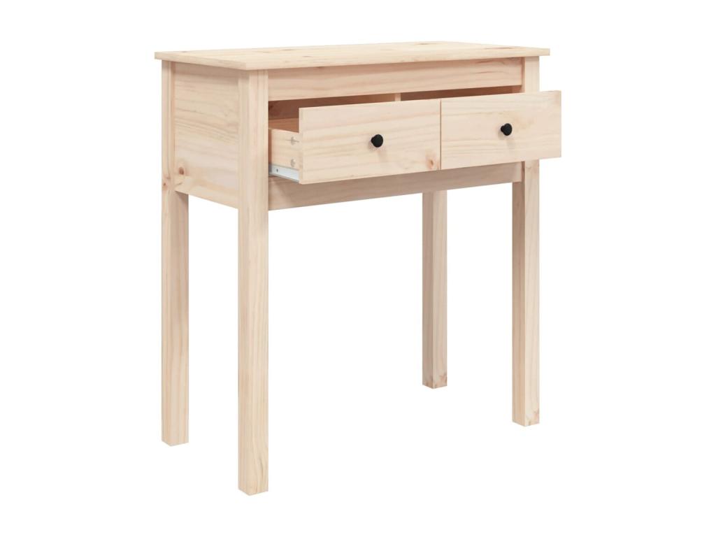 Console table 70x35x75 cm Solid pine wood