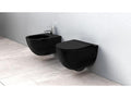 Meublita Mini Rimles Wall-Hung Toilet Bowl Meublita/Flat/Zm Black