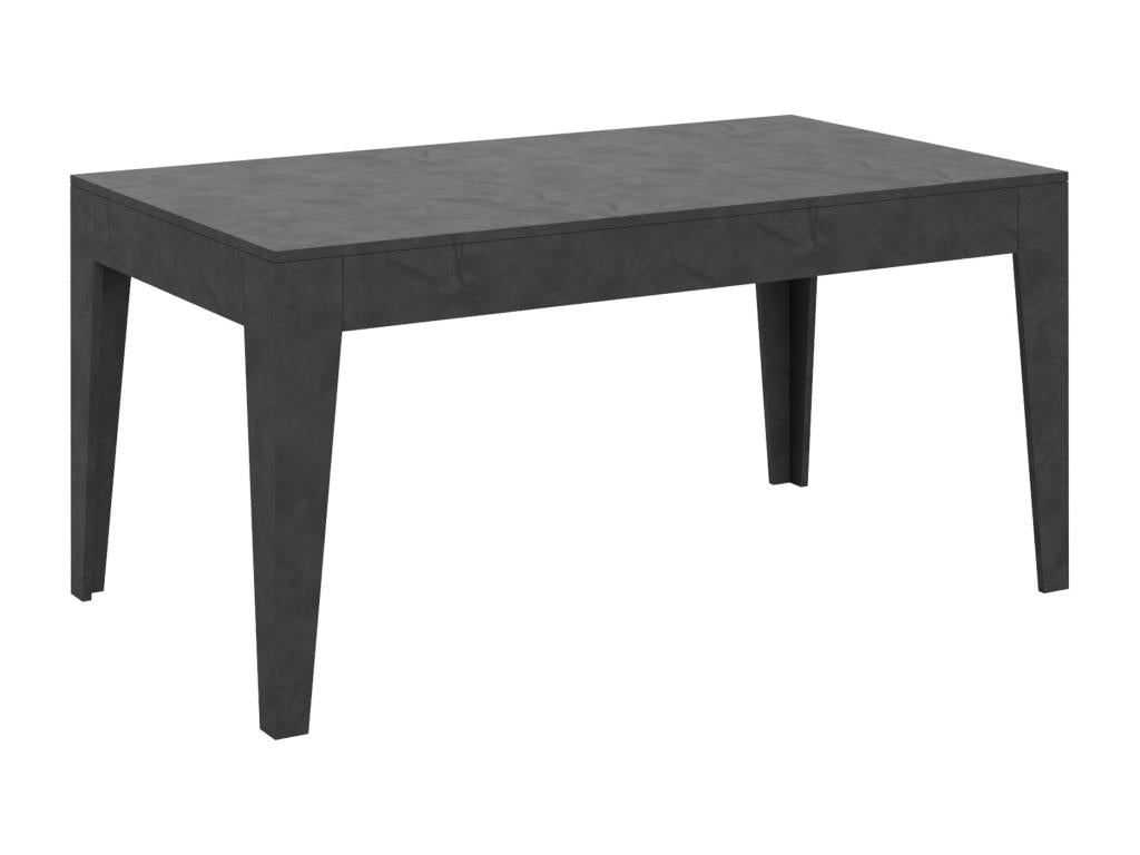 Extendable table 90x160/220 cm Cico Anthracite Spatulé