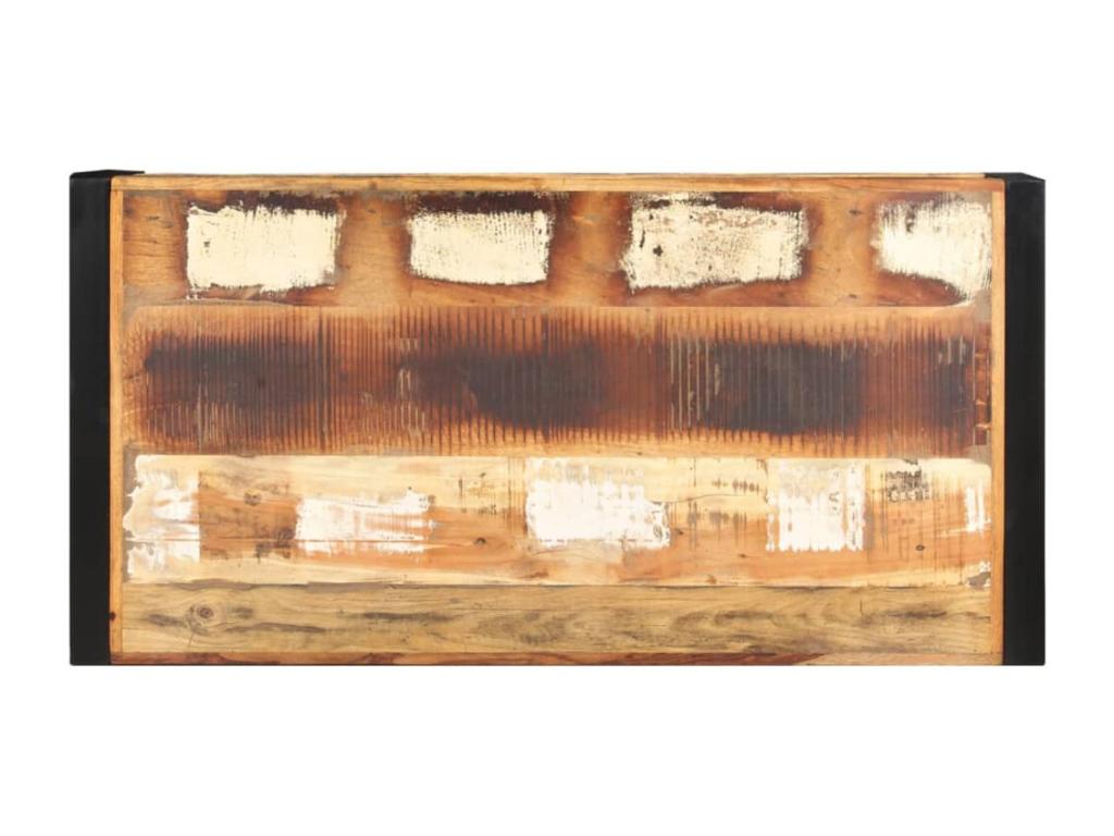 Coffee table 120x60x40 cm Solid reclaimed wood