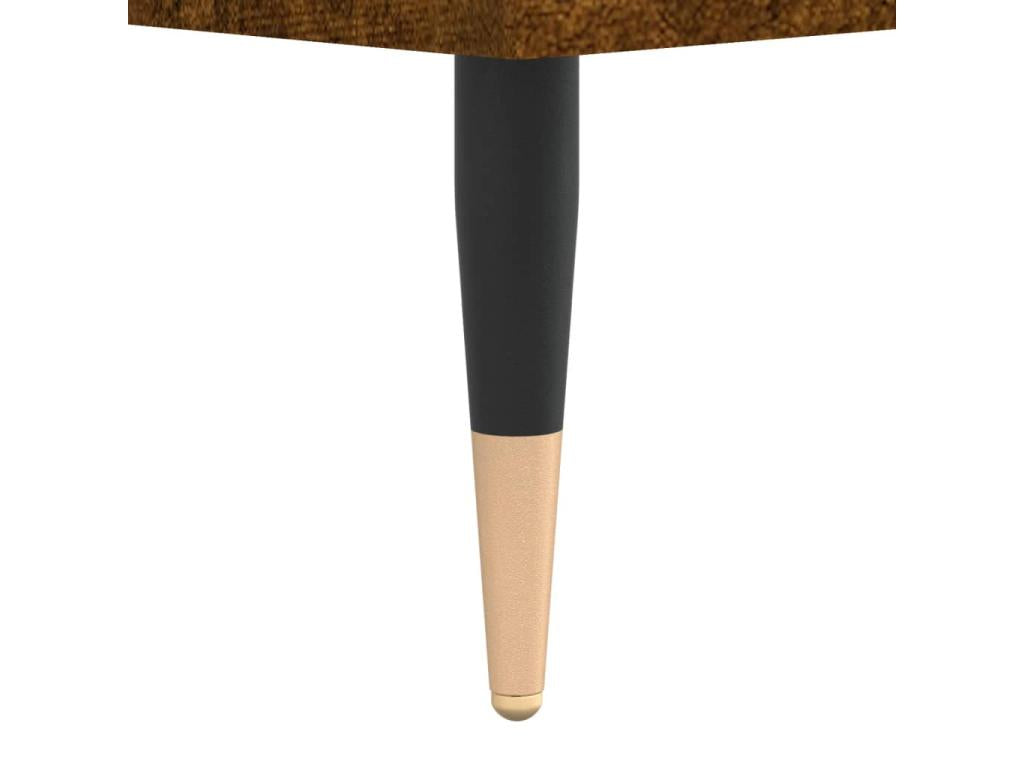 Smoked oak TV stand 104x35x50 cm engineered wood