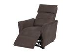 Meublita - Meublita Electric Reclining Armchair, Dark Grey Fabric