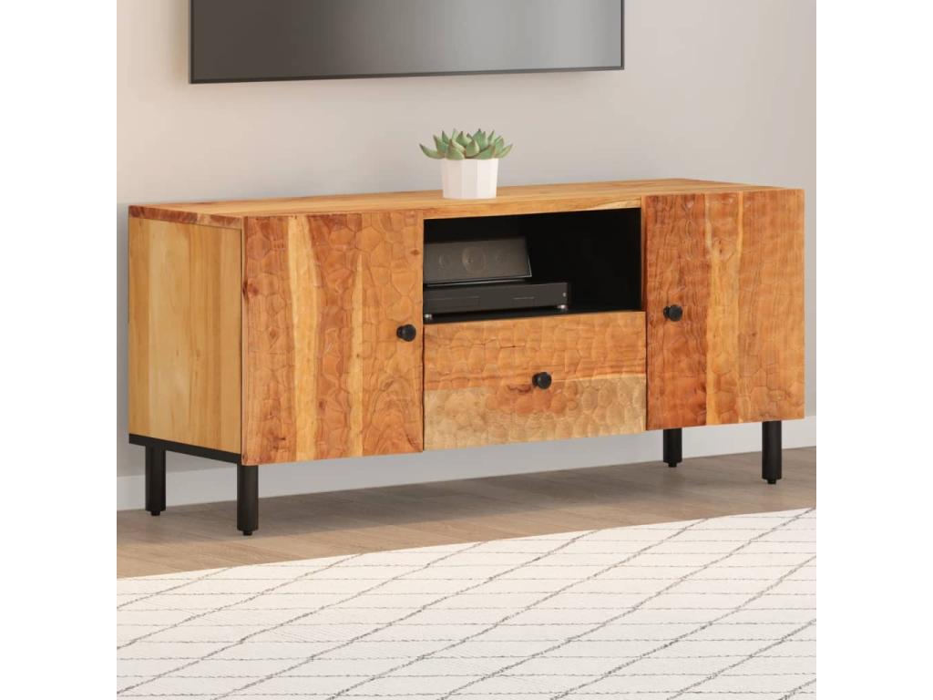 TV stand 105x33x46 cm Solid Meublita wood