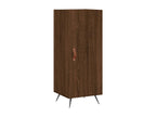 High sideboard, brown oak, 34.5x34x180 cm, engineered wood