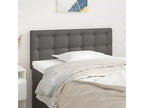 Grey Headboard 80x5x78/88 cm Faux Leather