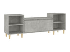 TV stand, concrete grey, 160x35x55 cm, engineered wood