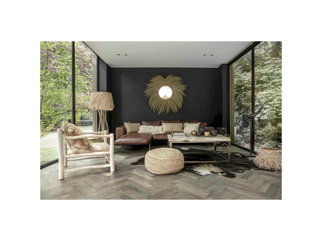 Meublita Raffia Pouf