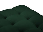 Meublita - Meublita 2-seater bench in bottle green velvet - 62x133x41cm