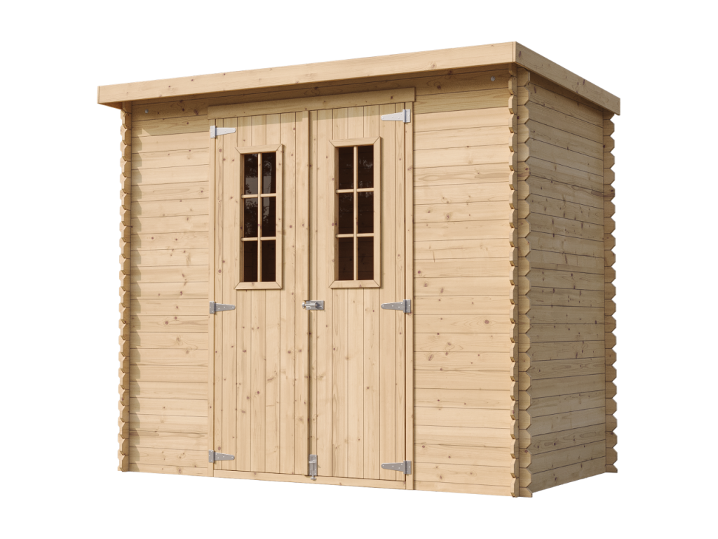 Vertchez M310C Wooden Garden Shed - W239xL142xH200cm/2.63 m2