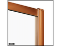 Sliding Shower Door with Side Panel - 120x70x200 - BRUSHED COPPER - PRIME