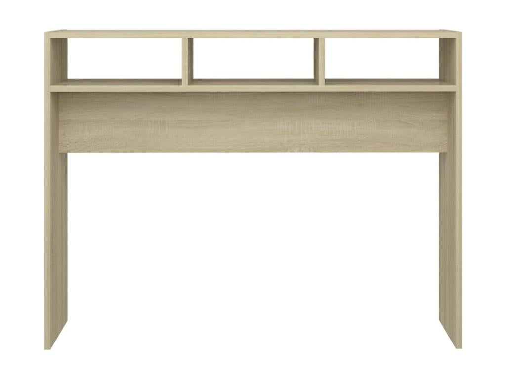 Meublita Oak Console Table 105x30x80 cm Chipboard
