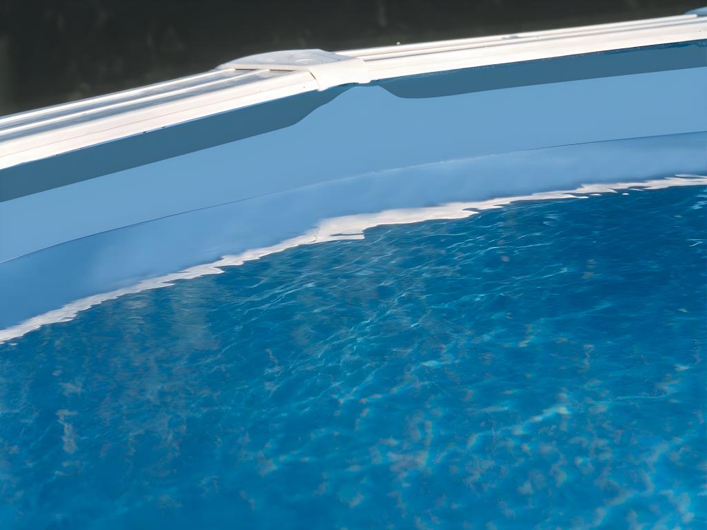 Blue liner only for figure-eight shaped steel pool 6.40x3.90x1.22 m - Gré