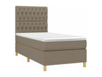 Meublita bed base with Meublita 90x190 mattress, fabric
